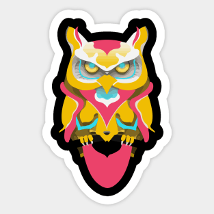 Nairobian Owl Sticker